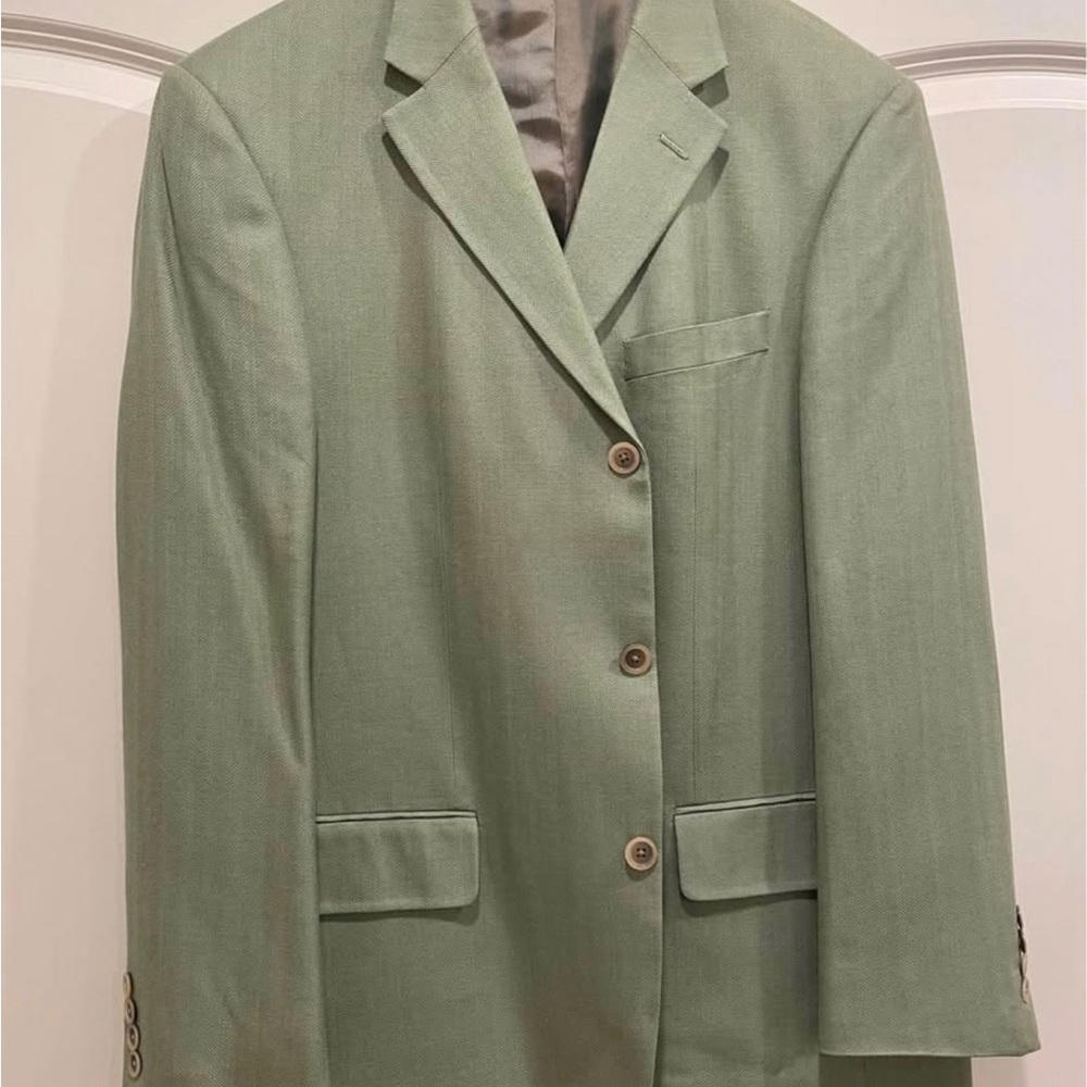 John Ashford Light Green Blazer